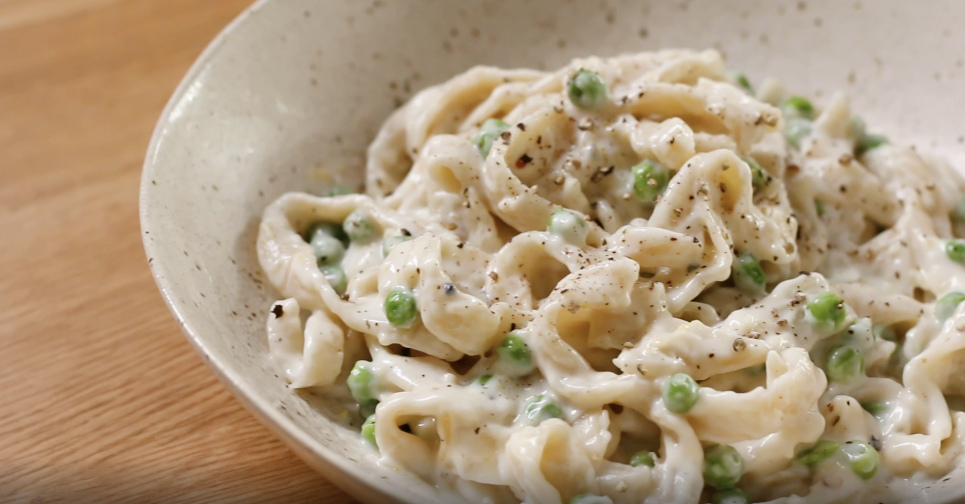 Homemade NoEgg Pasta With Lemon Alfredo Sauce Recipe by Tasty