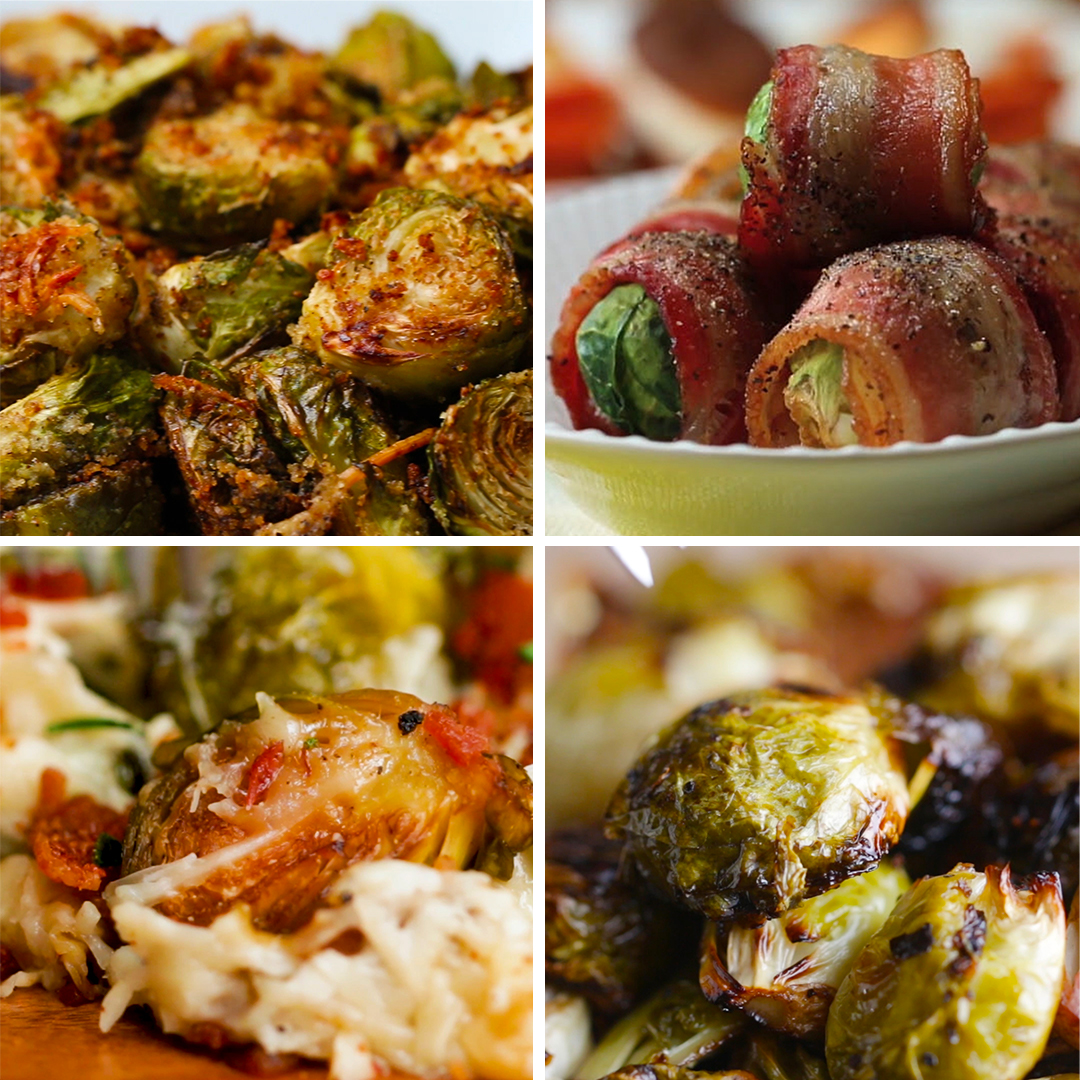 Brussels Sprouts 4 Ways
