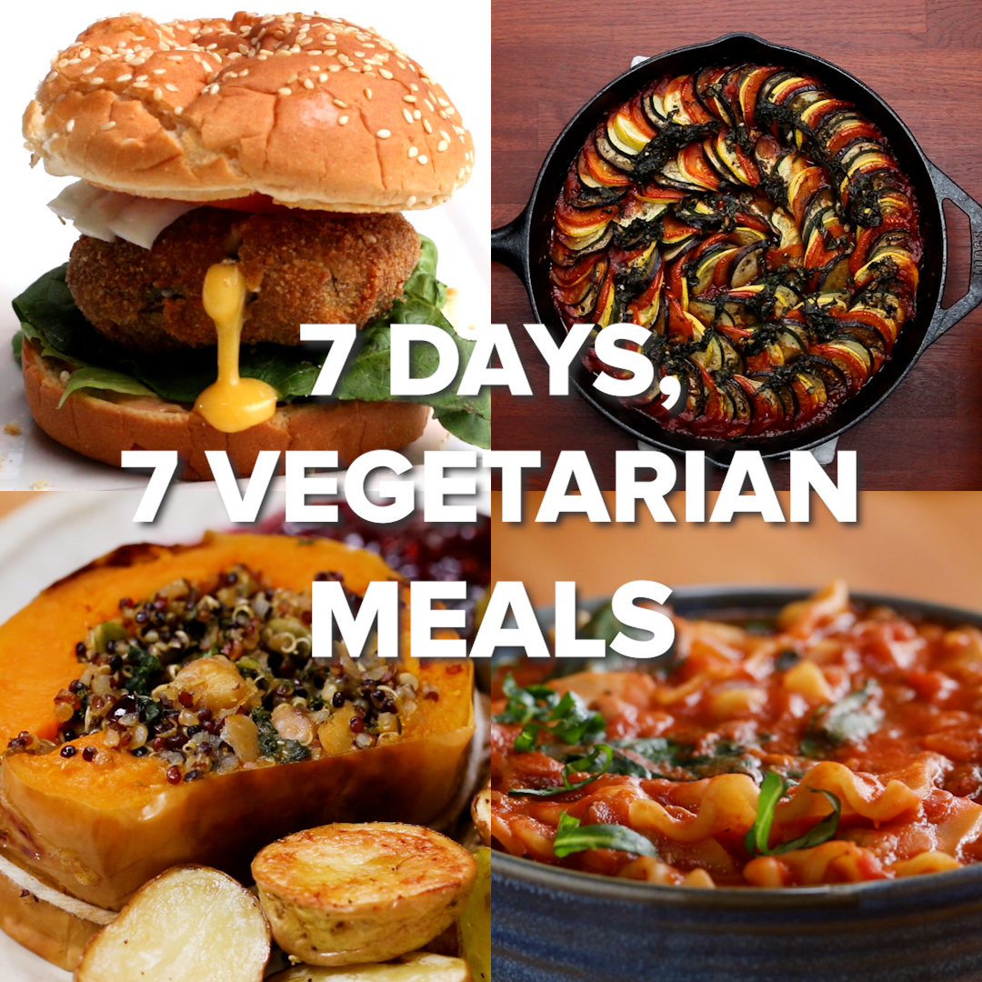 7 Days, 7 Vegetarian Meals