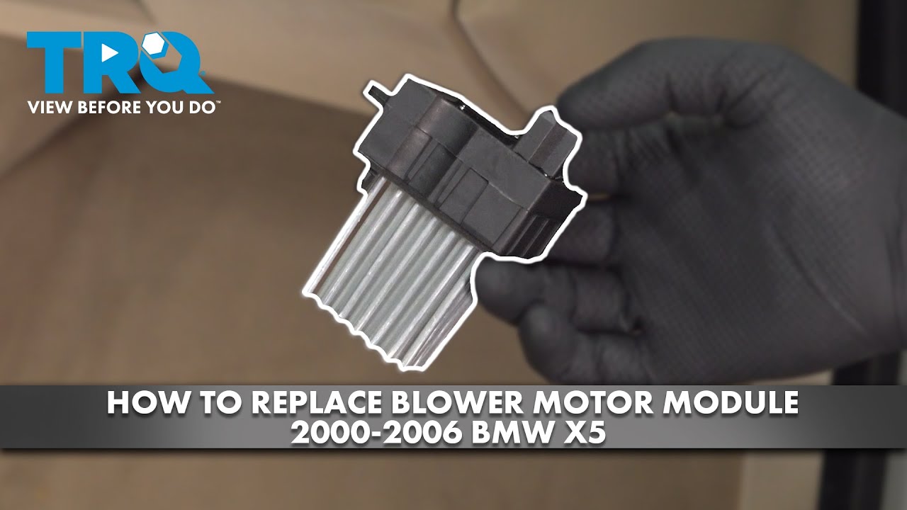 How to Replace Blower Motor Module 2000-2006 BMW X5 | 1A Auto