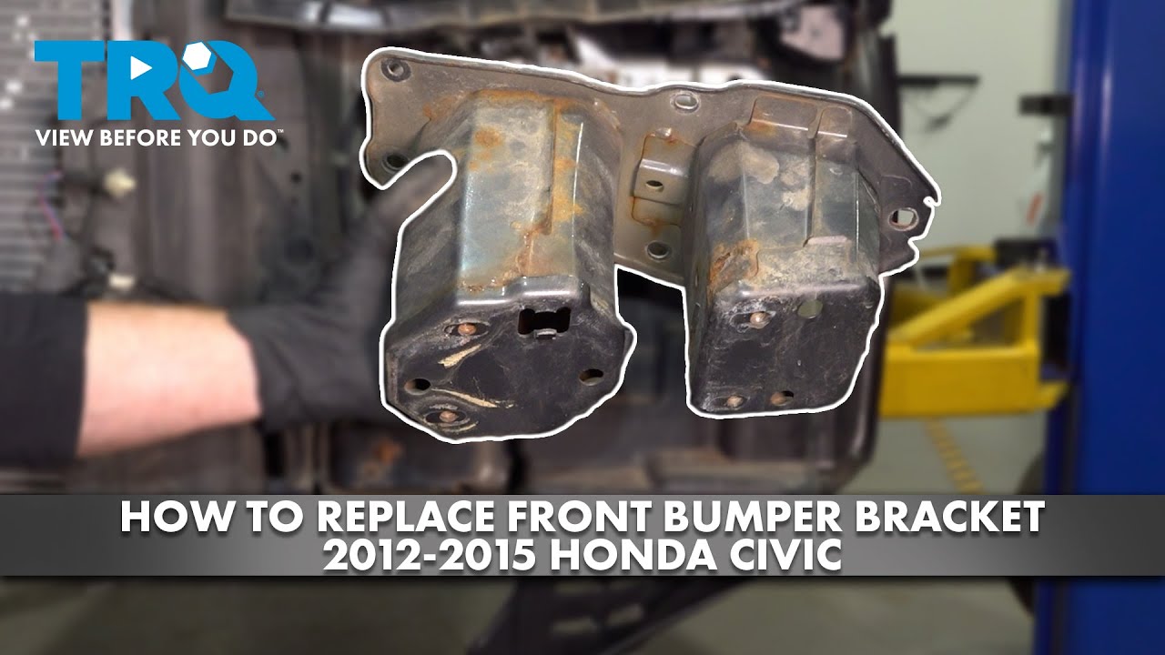 How to Replace Front Bumper Bracket 2012-2015 Honda Civic | 1A Auto