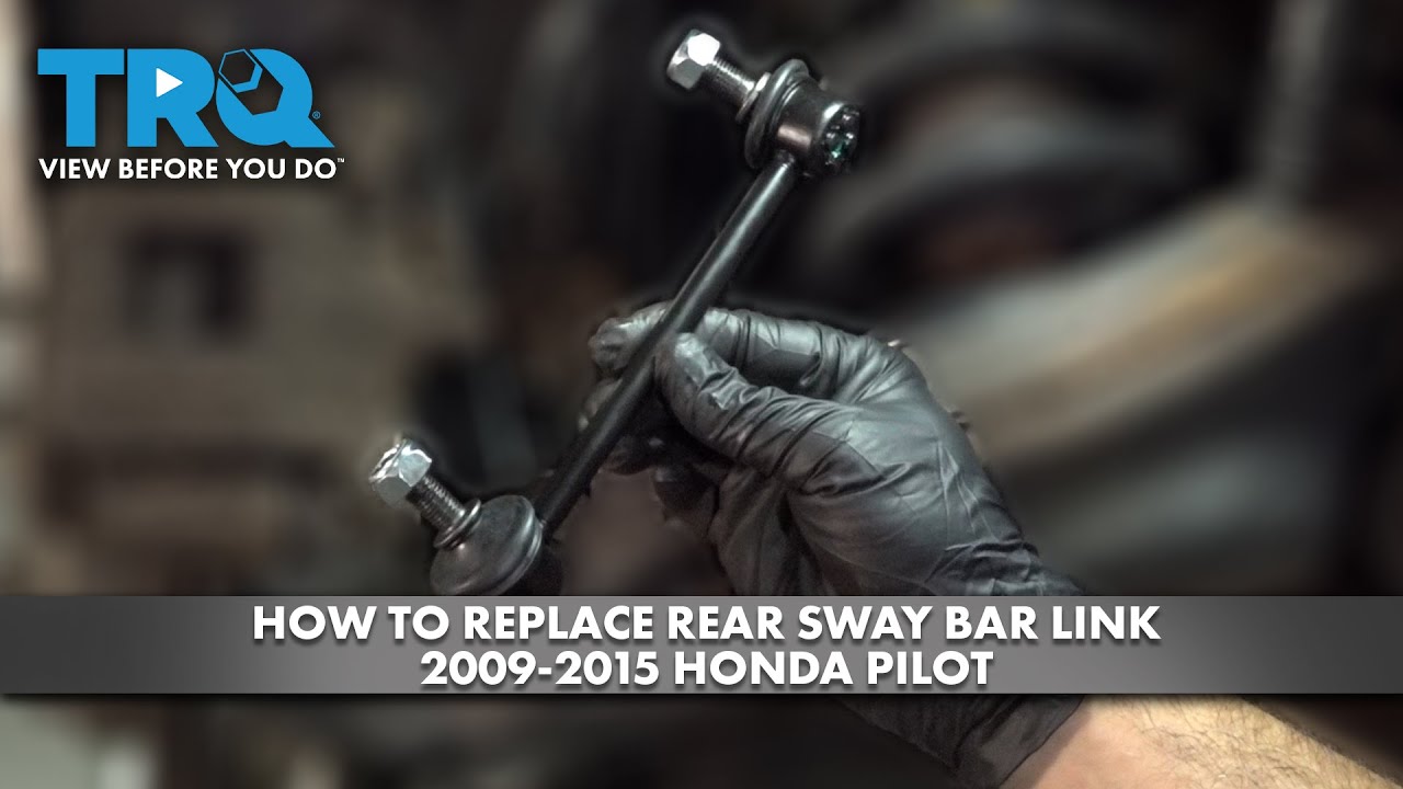 How to Replace Rear Sway Bar Link 2009-2015 Honda Pilot | 1A Auto