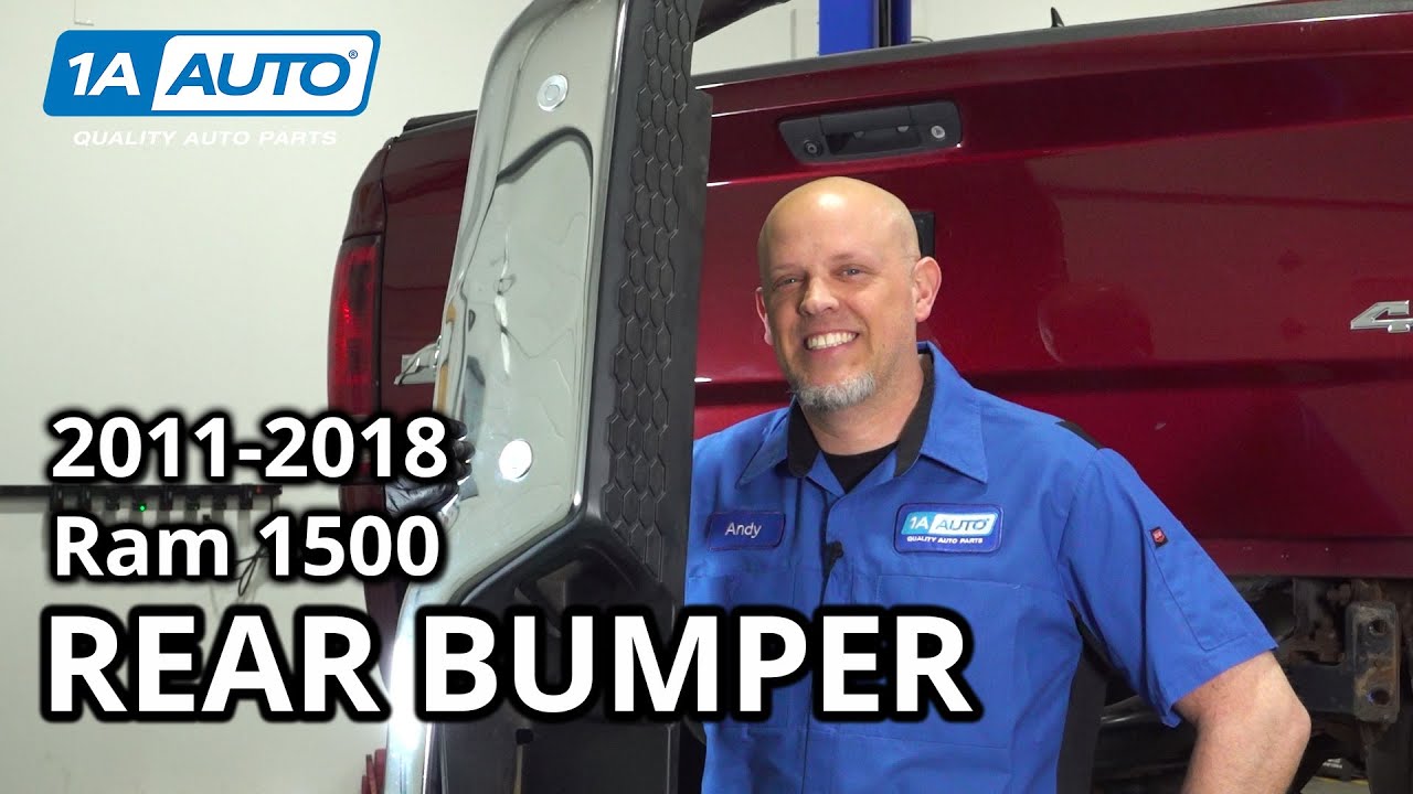 How to Replace Rear Bumper 2011-2018 Ram 1500 | 1A Auto