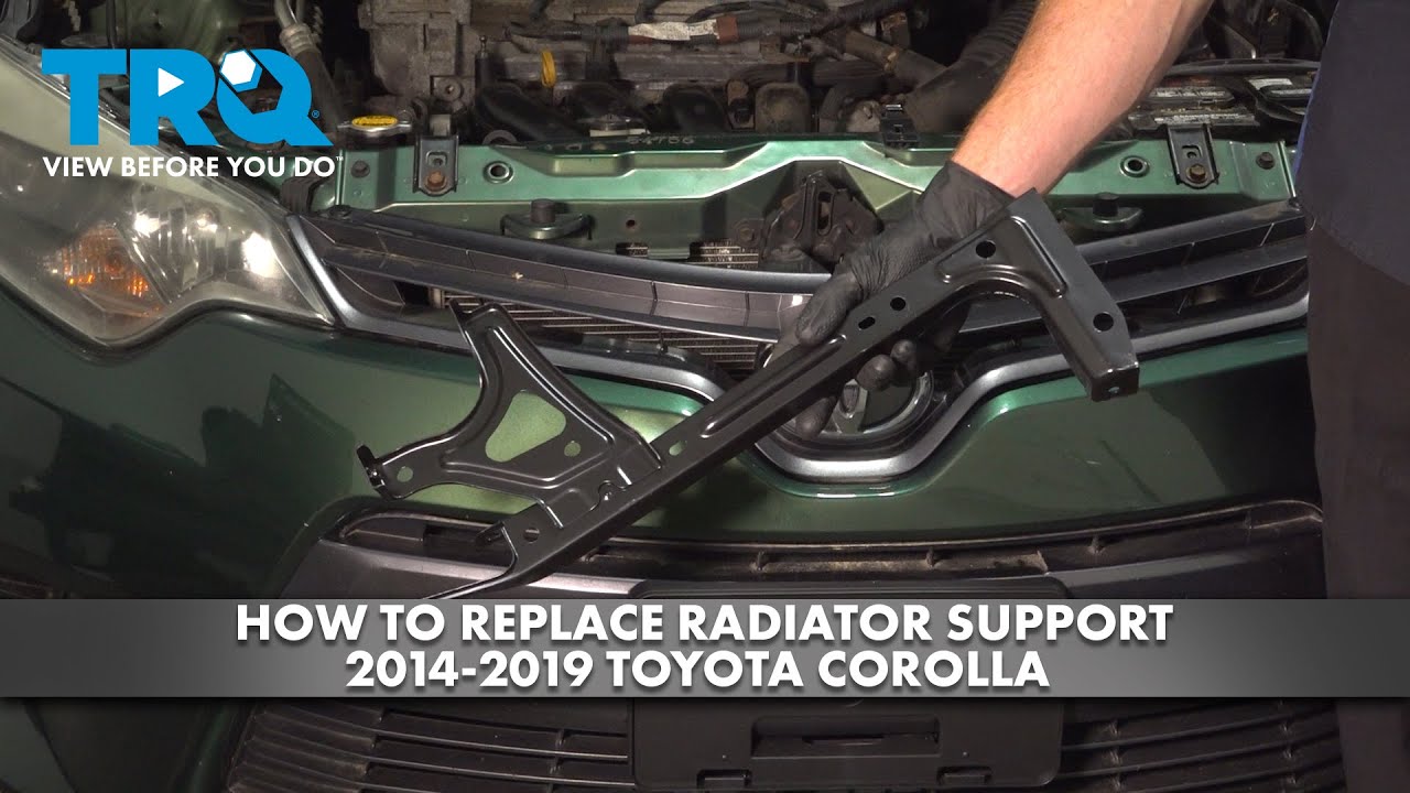 How to Replace Radiator Support 2014-2019 Toyota Corolla | 1A Auto