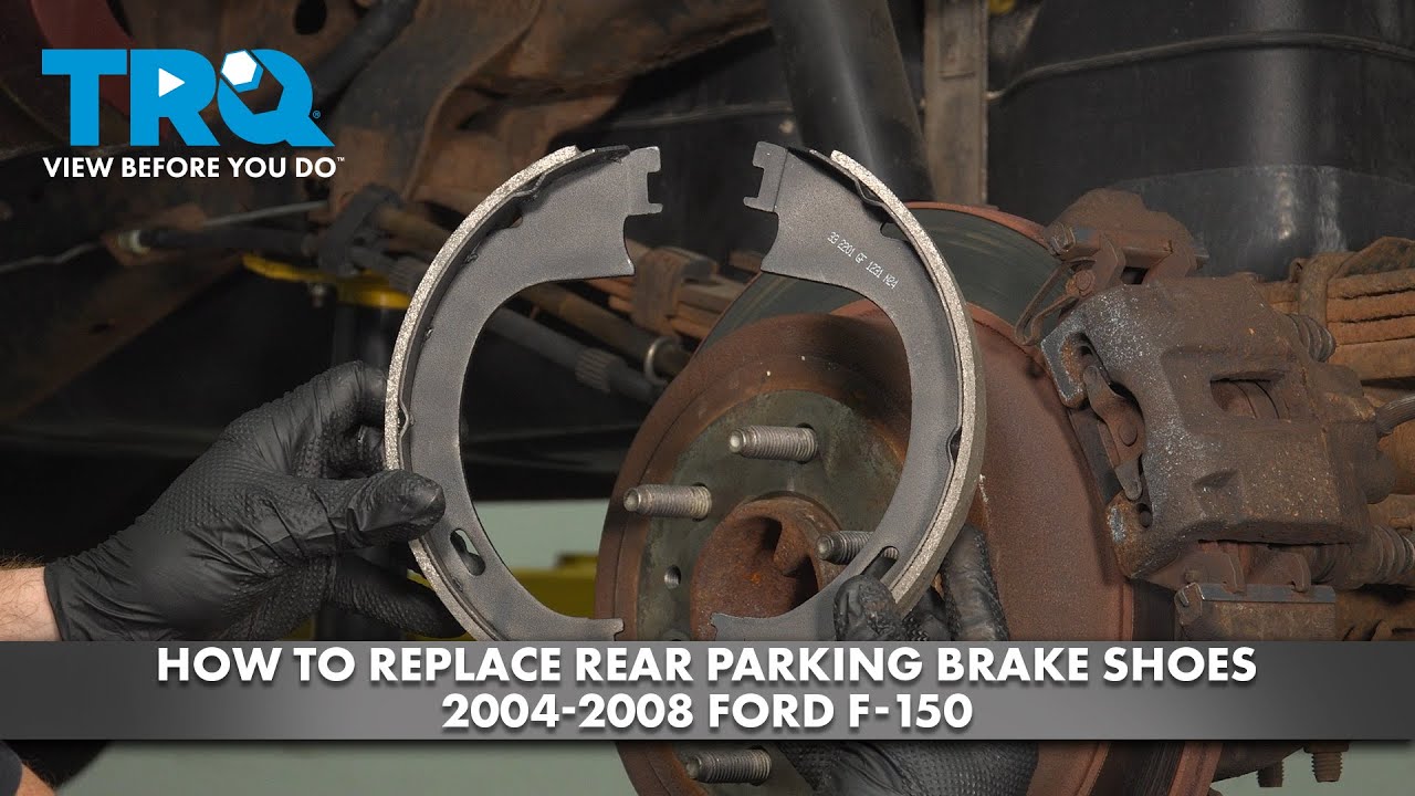 How to Replace Rear Parking Brake Shoes 2004-2008 Ford F-150 | 1A Auto