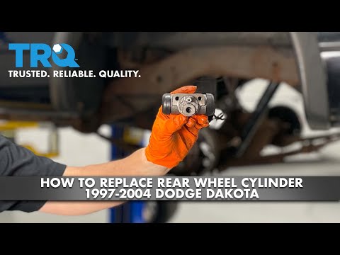 How To Replace Rear Wheel Cylinder 1997-2004 Dodge Dakota 1A Auto
