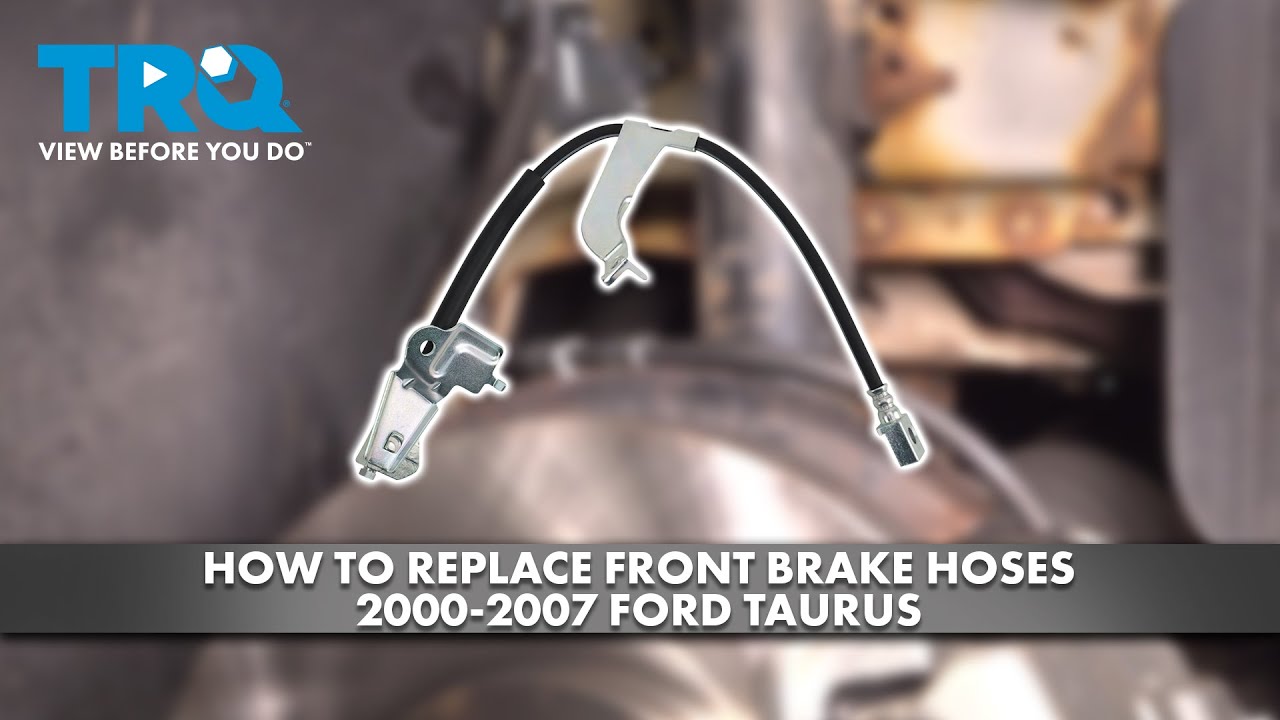 How to Replace Front Brake Hoses 2000-2007 Ford Taurus | 1A Auto
