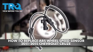 Rear ABS Wheel Speed Sensor For Chevrolet Cruze Limited – Driver Or Passenger Side