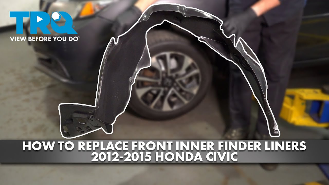 How to Replace Inner Fender Liners 2012-2015 Honda Civic | 1A Auto