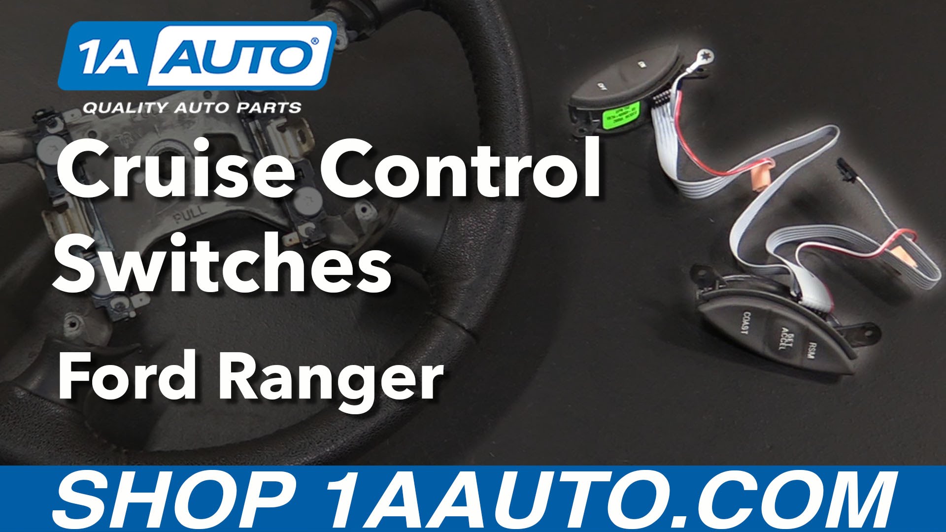 How to Replace Steering Wheel Mounted Cruise Control Switches 1998-2003 ...
