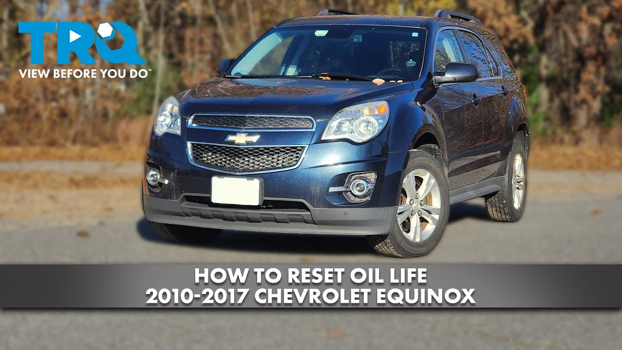 How to Reset Oil Life 2010-2017 Chevrolet Equinox | 1A Auto