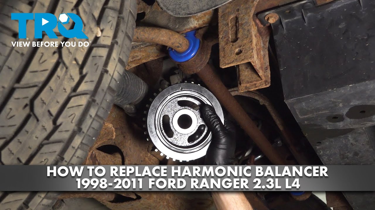 V6 3.5L 3.7L Harmonic Balancer A-Premium Engine Harmonic Balancer For Ford Explorer, Edge, Lincoln Continental, Mazda CX-9 & More (V6 3.5L 3.7L) Ford Explorer Edge Fusion Taurus Balancer - View #5