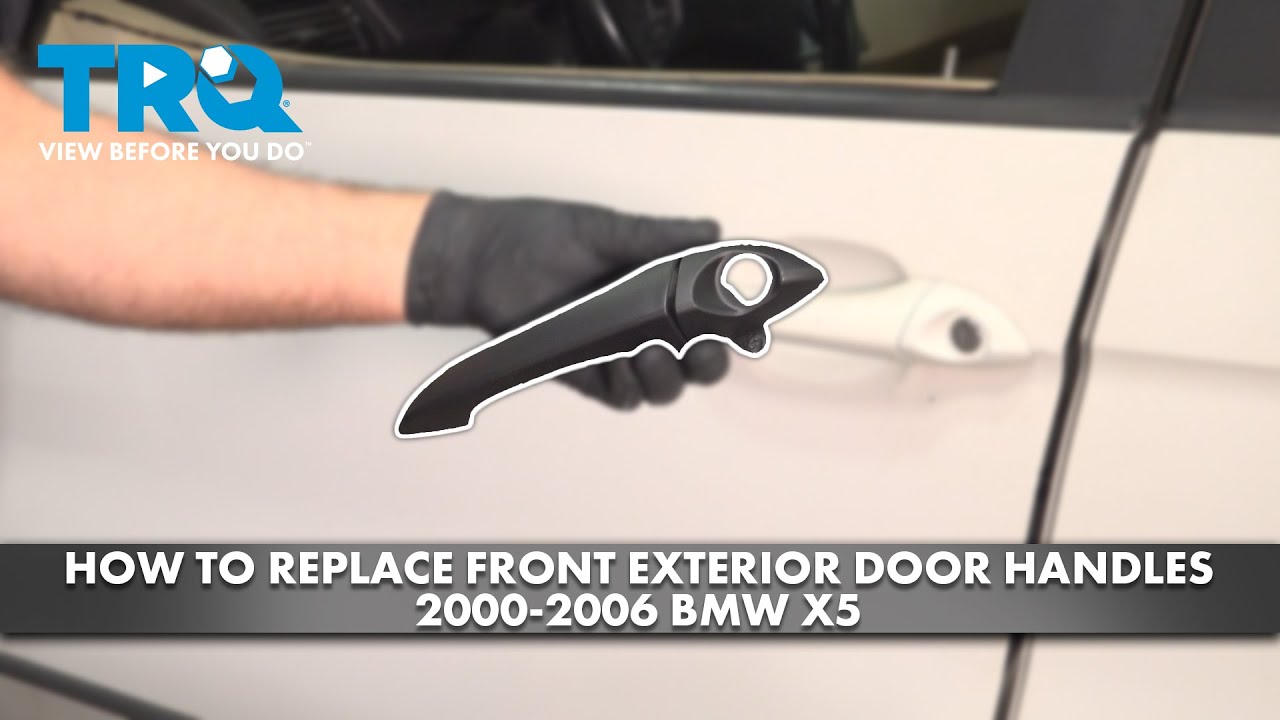 How to Replace Front Exterior Door Handle 2000-2006 BMW X5 | 1A Auto