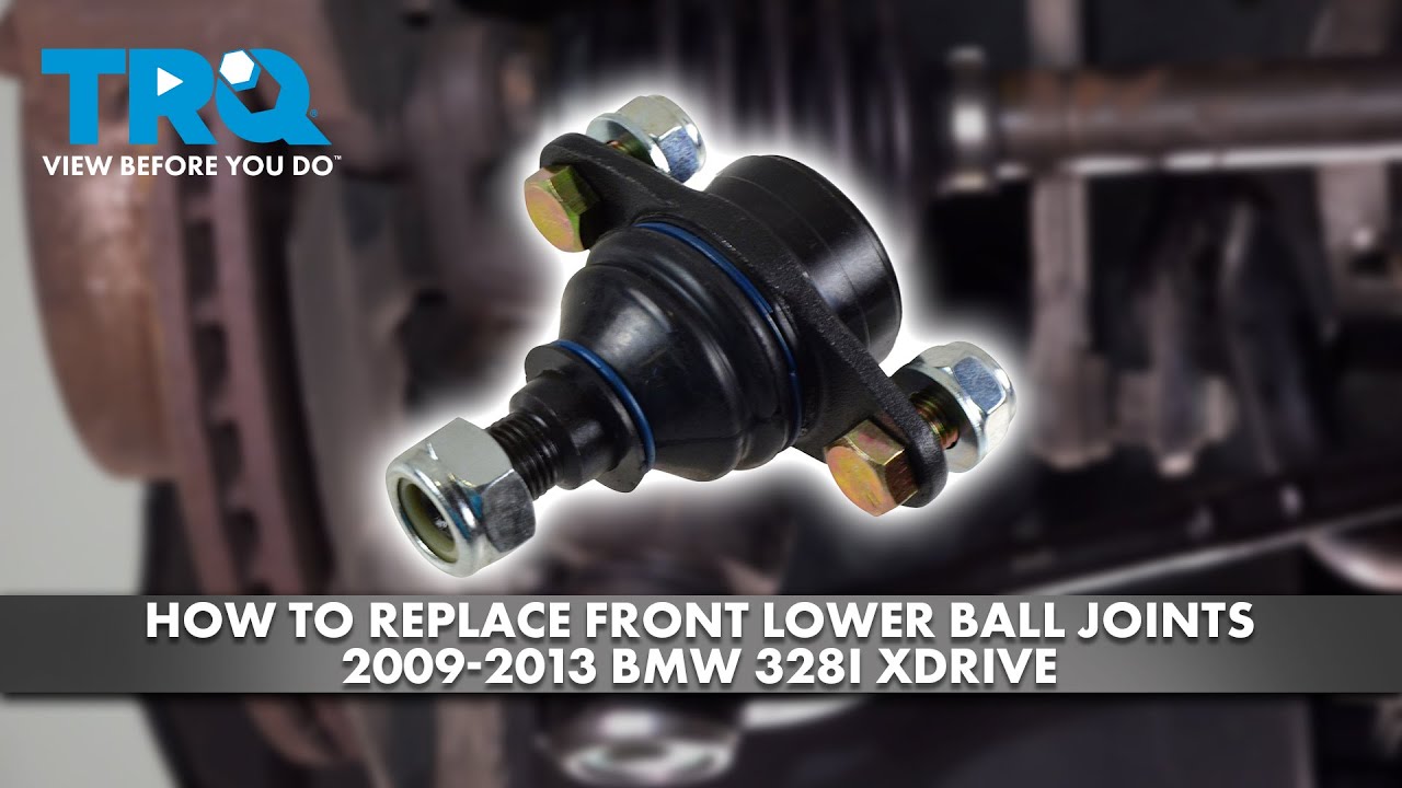 How to Replace Front Lower Ball Joints 2009-2013 BMW 328i xDrive | 1A Auto