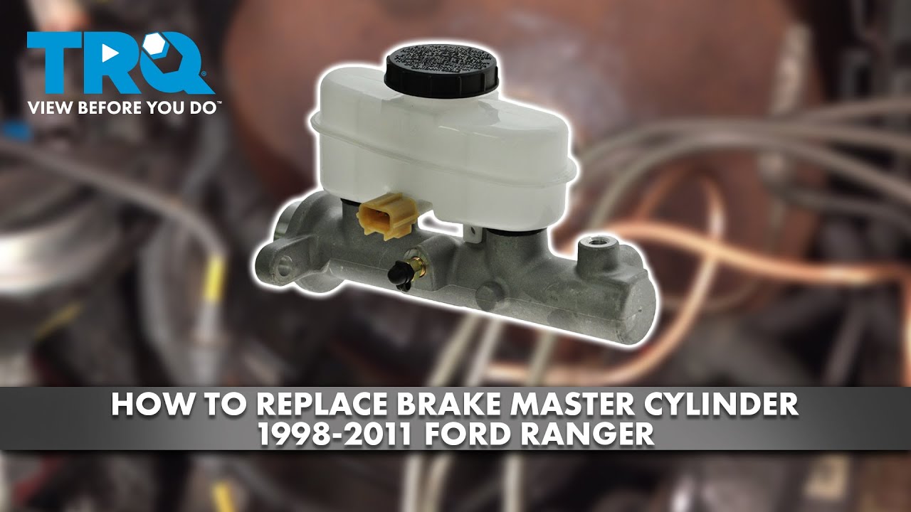 How to Replace Brake Master Cylinder 1998-2011 Ford Ranger | 1A Auto