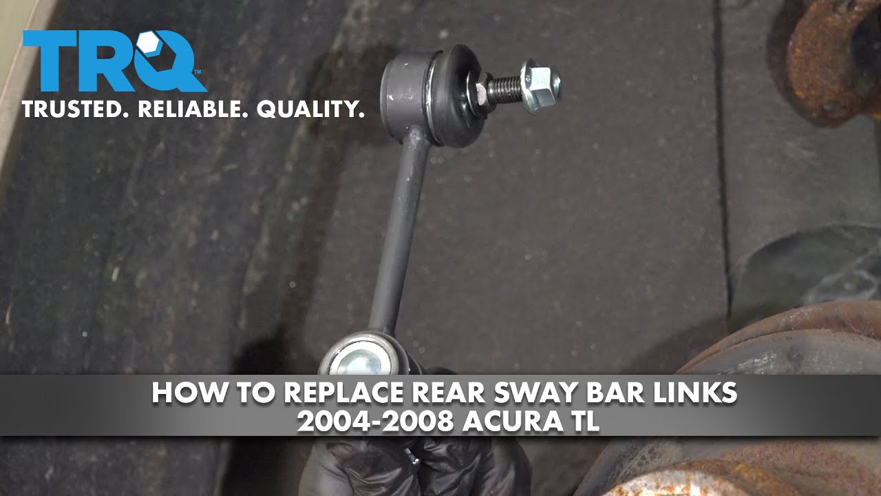 How to Replace Rear Sway Bar Link 2004-2008 Acura TL | 1A Auto