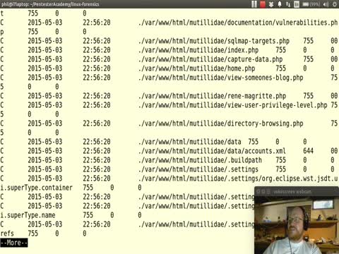 Filesystem Analysis Part 5: Creating a Timeline | Linux Forensics