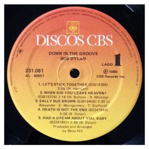 Bob Dylan - Down In The Groove º - Imagem 4