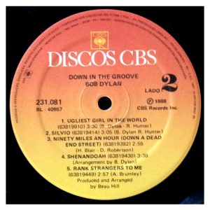 Bob Dylan - Down In The Groove º - Imagem 3