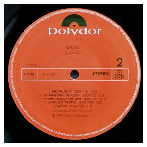 Oasis - Kitaro º - Imagem 2