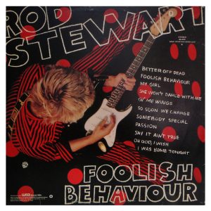 Rod Stewart - Foolish Behaviour Importado º - Imagem 4