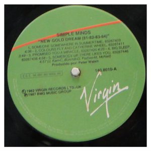 Simple Minds -  New gold dream # - Imagem 3