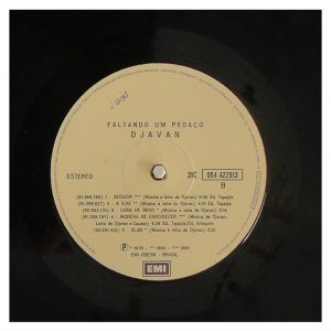 Djavan - Faltando um pedaço - Imagem 2