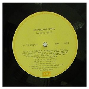 Talking Heads - Stop making sense # - Imagem 2