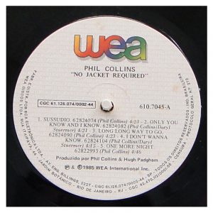 Phil Collins - No jacket required º - Imagem 3