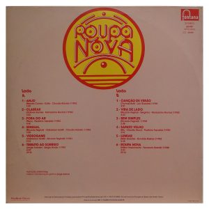 Vinil Roupa Nova - Canção de verão # - Imagem 2