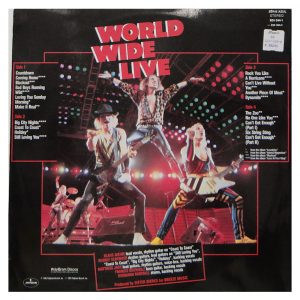 Scorpions - World Wide Live - Duplo Capa digitalizada º - Imagem 5