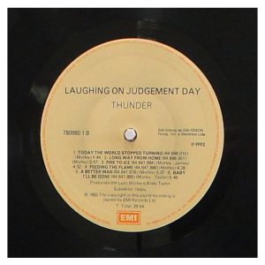 Thunder - Laughing on Judgement Day # - Imagem 2