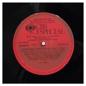 Concerto de Jazz no Carnegie Hall Vol. 2 - Benny Goodman e sua orquestra - Duplo # - Imagem 4
