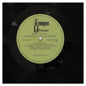 Bob Dylan Vol. 02 - A Rare Batch of Little White Wonder - Imagem 3