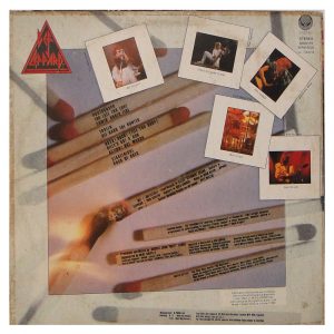 Def Leppard ‎– Pyromania - Capa Digitalizada º - Imagem 2