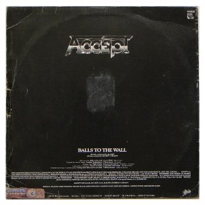 Accept ‎– Balls To The Wall - Imagem 4