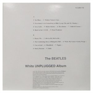 The Beatles - White Unplugged Album - Vinil Importado Colorido - Imagem 2