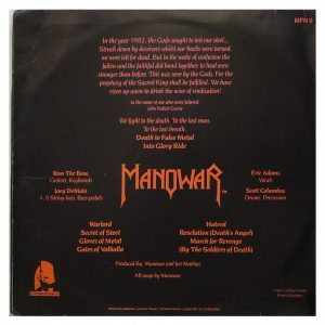 Manowar ‎– Into Glory Ride - Imagem 4