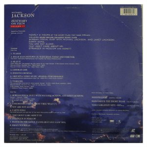 LD Michael Jackson - History on Film Vol. II - "LaserDisc" - Imagem 4