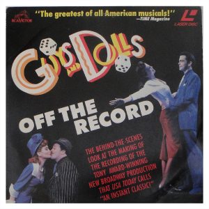 LD Guys and Dolls - Off The Records "LaserDisc" - Imagem 4