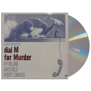 LD Filme Dial M dor Murder - Disque M para Matar "Laser Disc"