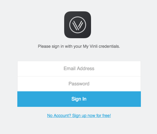 vinli-login
