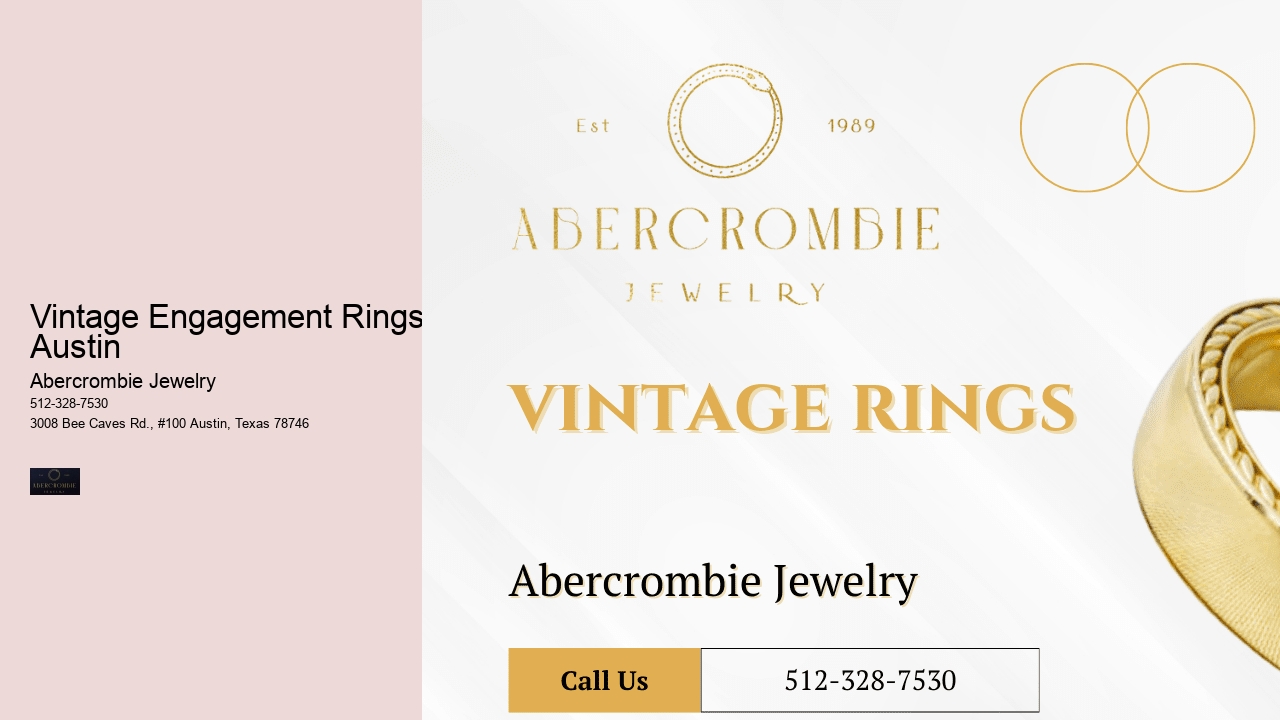 Vintage Engagement Rings Austin