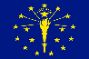 Indiana State Flag