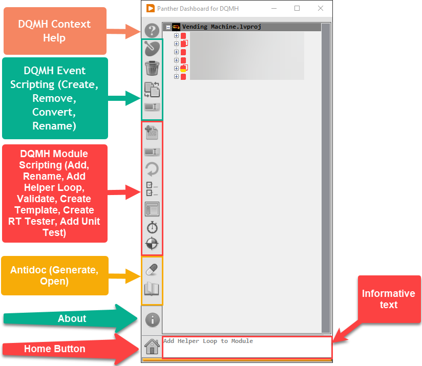 Panther Dashboard for DQMH Toolkit for LabVIEW - Download - VIPM by JKI