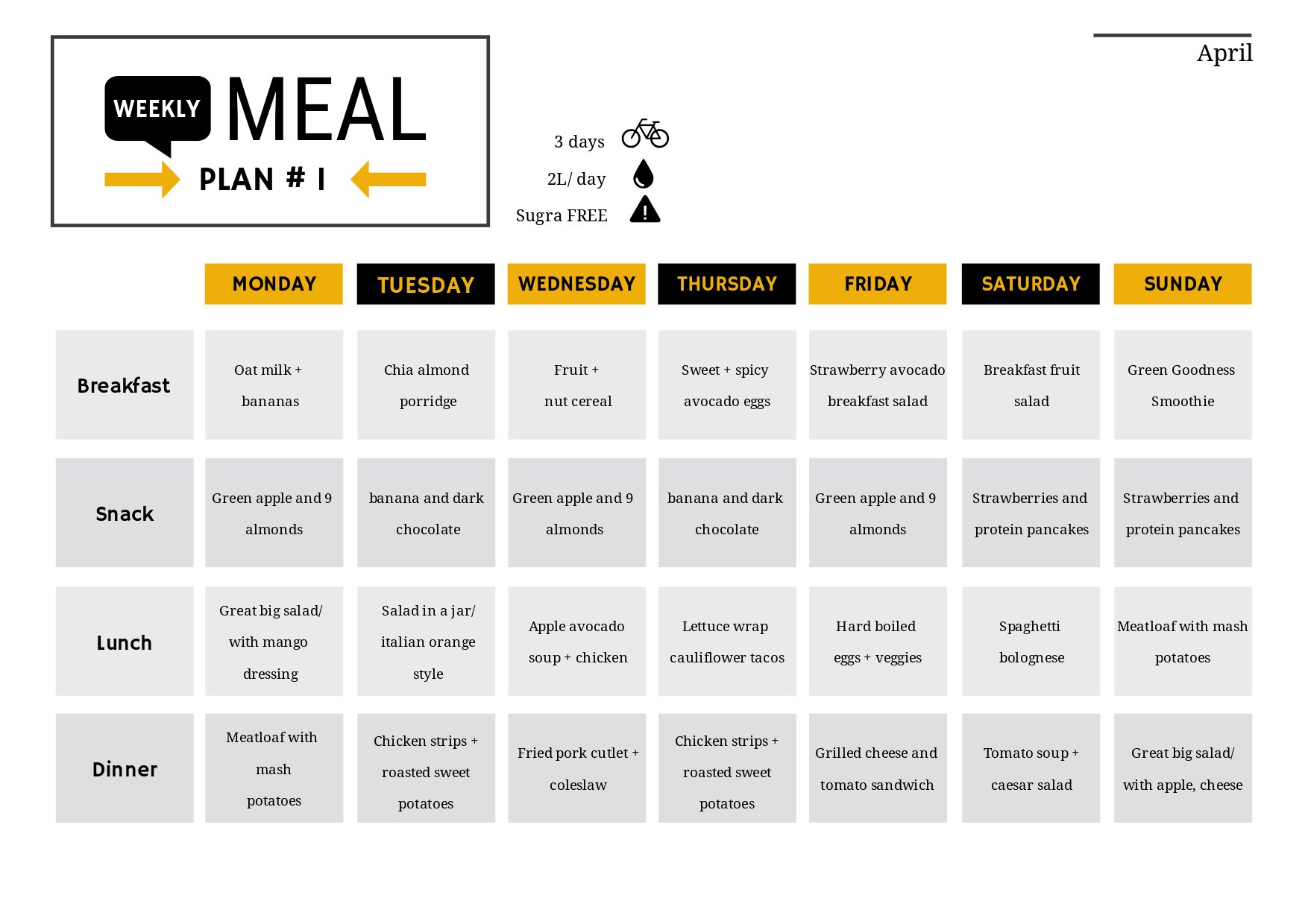 Vision Boards & Planners: Planner A4