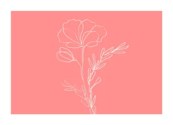 Postcard - flower