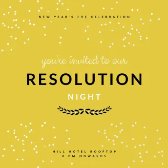 Resolution Night