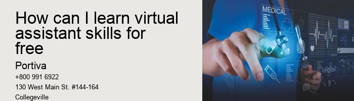 How can I learn virtual assistant skills for free