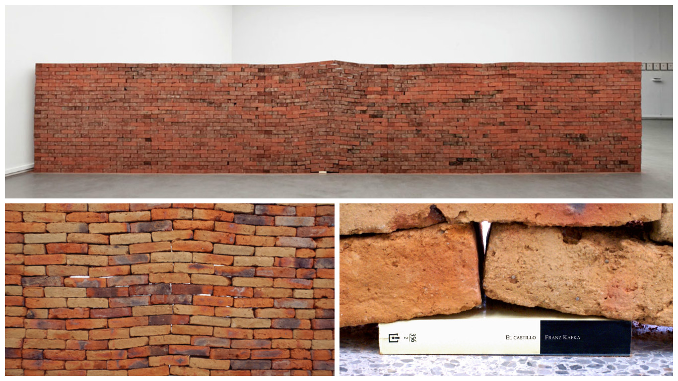 how to a book a single book changes an entire wall in this powerful installation how to a book a single book changes an entire wall in this powerful installation